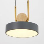 Светильник 35422/1 LED 24Вт 3000-6000К серый 18х18х20 см