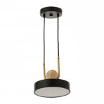 Светильник 35424/1 LED 24Вт 3000-6000К черный 18х18х20 см