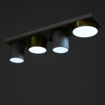 Светильник 35429/4 LED 36Вт 3000-6000К белый-золото 65х15х15 см