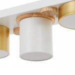 Светильник 35429/4 LED 36Вт 3000-6000К белый-золото 65х15х15 см