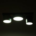 Светильник 35430/3 LED 30Вт 3000-6000К черный-зеленый-синий 35х15х15 см