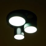 Светильник 35432/3 LED 30Вт 3000-6000К черный-зеленый-синий 28х28х15 см