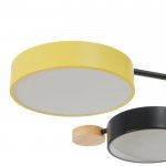 Светильник 35439/7 LED 149Вт 3000-6000К черный-желтый 74х70х13,5 см