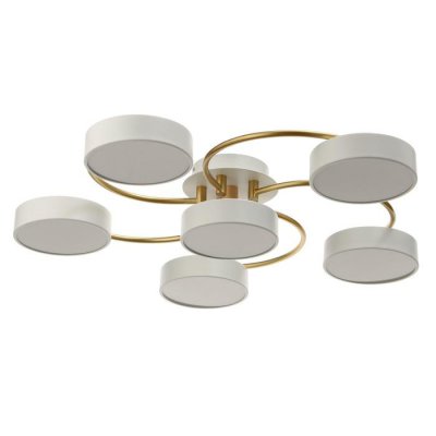 Светильник 35441/6 LED 144Вт 3000-6000К белый-золото 65х65х12 см