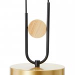 Светильник 35445/3 LED 72Вт 3000-6000К черный-золото 70х18х26 см