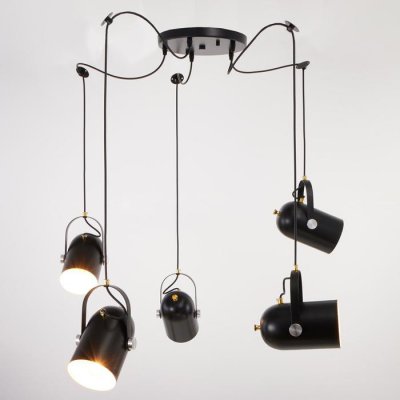 Светильник 35451/5 E27 40Вт черный 23х15х26 см