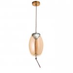 Светильник 85501/1 LED 5Вт золото 16х16х27-127 см