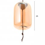 Светильник 85502/1 LED 5Вт золото 18х18х23-123 см