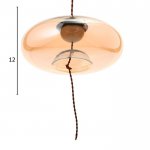 Светильник 85503/1 LED 5Вт золото 30х30х12-112 см