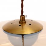 Светильник 85503/1 LED 5Вт золото 30х30х12-112 см