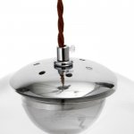 Светильник 85506/1 LED 5Вт хром-прозрачный 18х18х23-123 см