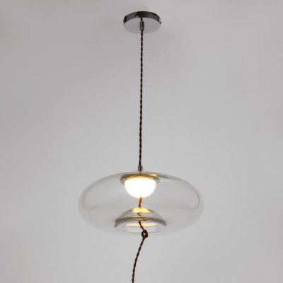 Светильник 85507/1 LED 5Вт хром-прозрачный 30х30х12-112 см