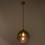 Светильник 85509/1 E27 40Вт золото 25х25х25-125 см