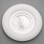 Светильник с ПДУ 70534/1 LED 120Вт диммер 3000-6000К белый 50х50х10 см