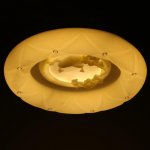 Светильник с ПДУ 70535/1 LED 100Вт диммер 3000-6000К белый 50х50х10 см