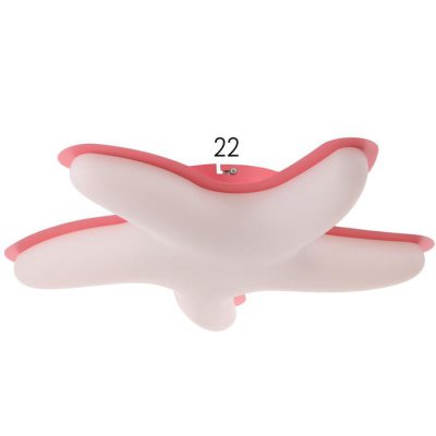 Светильник с ПДУ 70536/1 LED 100Вт диммер 3000-6000К розовый 53х53х9,5 см Светильник с ПДУ 70536/1 LED 100Вт диммер 3000-6000К розовый 53х53х9,5 см