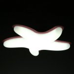 Светильник с ПДУ 70536/1 LED 100Вт диммер 3000-6000К розовый 53х53х9,5 см