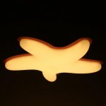 Светильник с ПДУ 70536/1 LED 100Вт диммер 3000-6000К розовый 53х53х9,5 см