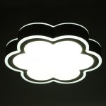 Светильник с ПДУ 70538/1 LED 110Вт диммер 3000-6000К серый 52х52х9 см