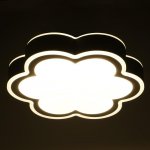 Светильник с ПДУ 70538/1 LED 110Вт диммер 3000-6000К серый 52х52х9 см