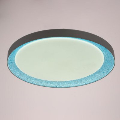 Светильник с ПДУ 70540/1 LED 80Вт диммер 3000-6000К белый-синий 52х52х9 см