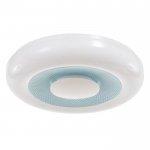 Светильник с ПДУ 70543/1 LED 85Вт диммер 3000-6000К белый-синий 46х46х10 см