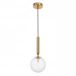 Светильник 34851/1 G9 40Вт золото 15х15х35-135 см