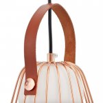 Светильник 34852/1 G9 40Вт розовое золото 18х18х21-121 см