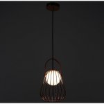 Светильник 34852/1 G9 40Вт розовое золото 18х18х21-121 см