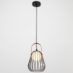 Светильник 34853/1 G9 40Вт черный 18х18х21-121 см