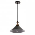 Светильник 34859/1 E27 40Вт черный 26х26х18-118 см