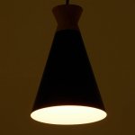 Светильник 34861/1 E27 40Вт черный 14,5х14,5х21,5-121,5 см