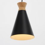 Светильник 34861/1 E27 40Вт черный 14,5х14,5х21,5-121,5 см