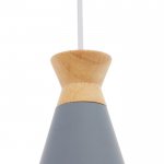 Светильник 34862/1 E27 40Вт серый 14,5х14,5х21,5-121,5 см