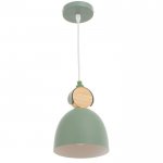 Светильник 34869/1 E27 40Вт зеленый 16х16х22-122 см