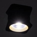 Светильник 86607/1 LED 7Вт 4000К черный-золото 6,3х6,3х5,5 см