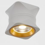 Светильник 86608/1 LED 7Вт 4000К белый-золото 6,3х6,3х5,5 см