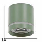 Светильник 86610/1 LED 7Вт 4000К зеленый 8,5х8,5х9 см
