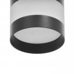 Светильник 86615/1 LED 7Вт 4000К черный 8х8х10 см