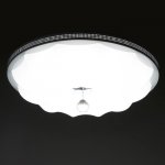 Светильник с ПДУ 74608/1 LED 80Вт 3000-6000К диммер белый 50х50х12 см