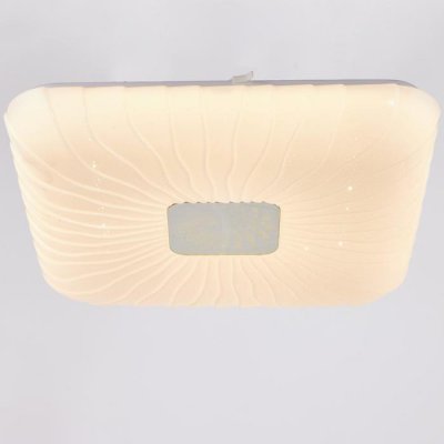 Светильник с ПДУ 74616/1 LED 80Вт 3000-6000К диммер белый 43х43х5,7 см