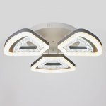 Люстра с ПДУ 74631/3 LED 90Вт диммер 3000-6000К белый 57х57х13 см