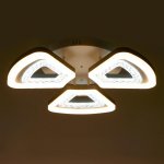 Люстра с ПДУ 74631/3 LED 90Вт диммер 3000-6000К белый 57х57х13 см