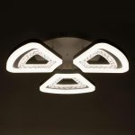 Люстра с ПДУ 74631/3 LED 90Вт диммер 3000-6000К белый 57х57х13 см