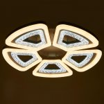 Люстра с ПДУ 74632/5 LED 150Вт диммер 3000-6000К белый 71х71х13 см