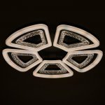 Люстра с ПДУ 74632/5 LED 150Вт диммер 3000-6000К белый 71х71х13 см