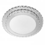 Светильник с ПДУ 74634/1 LED 75Вт диммер 3000-6000К хром 43х43 см