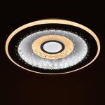 Светильник с ПДУ 74640/1 LED 107Вт диммер 3000-6000К белый 49,2х49,2х6 см