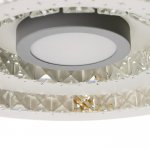 Светильник с ПДУ 74640/1 LED 107Вт диммер 3000-6000К белый 49,2х49,2х6 см