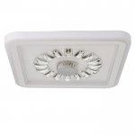 Светильник с ПДУ 74644/1 LED 100Вт диммер 3000-6000К белый 48х48х7 см